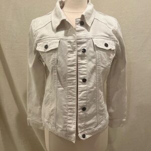 Lee Riders Classic Women's White Denim Jacket